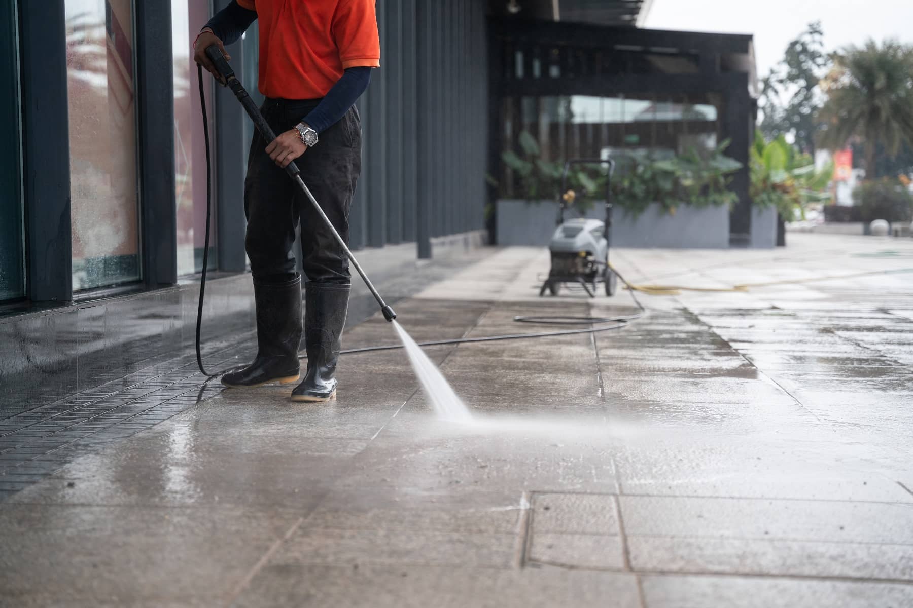 pressure wash